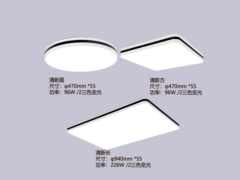 清新鐵藝吸頂系列